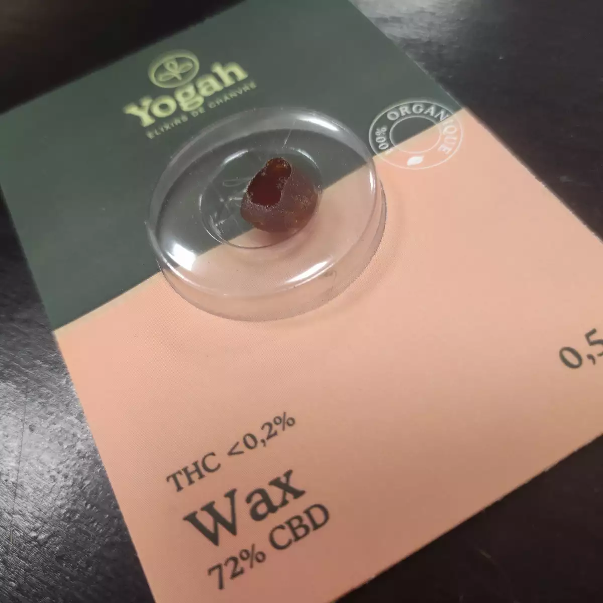 Wax 72% CBD